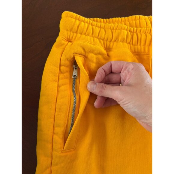 Nike Air Jordan Bright Yellow “Sport Gold” Heavyweight Jogger Sweatpants Men’s S - Picture 4 of 12